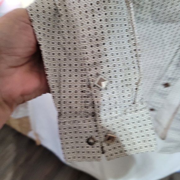 (1087) Rough Stock, Panhandle Slim Western Shirt ,Size Medium - Picture 4 of 11